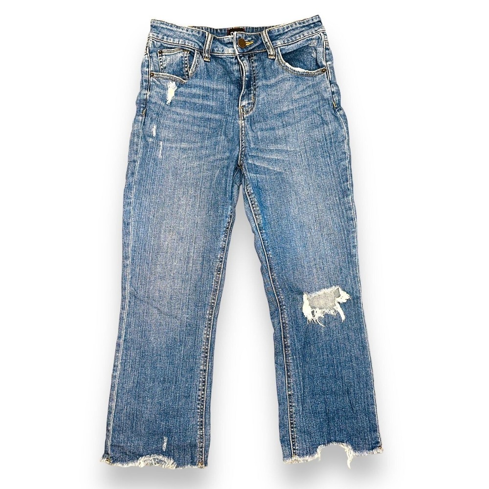 C5 Urban Outfitters BDG High Rise Kick Flare Cropped Jeans Size 28 6 Women's